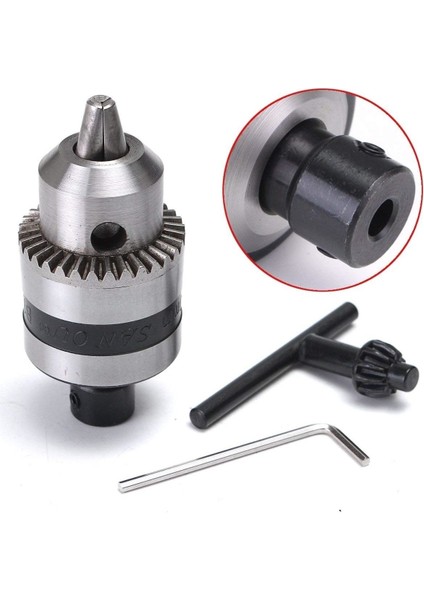 3/8 mm Kaplin Vida Seti Okul Proje Ödev Hobi Uygulama 5 mm Motor Mili Için Mandren Adaptör