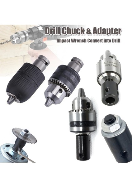 3/8 mm Kaplin Vida Seti Okul Proje Ödev Hobi Uygulama 5 mm Motor Mili Için Mandren Adaptör