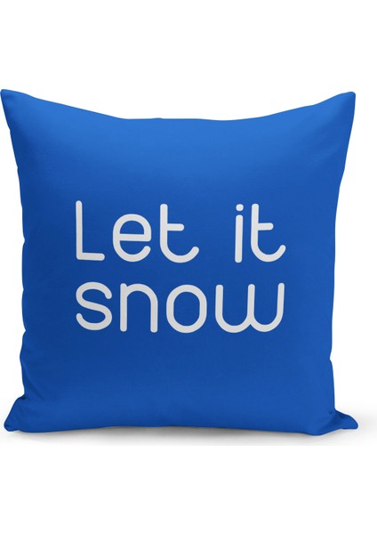 Yılbaşı Serisi Çift Tarafı Dijital Baskılı Kırlent Kılıfı (Christmas Noel Cushion Cover)