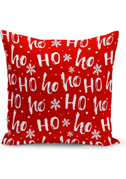 Yılbaşı Serisi Çift Tarafı Dijital Baskılı Kırlent Kılıfı (Christmas Noel Cushion Cover)