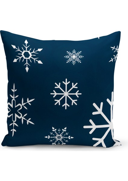 Yılbaşı Serisi Çift Tarafı Dijital Baskılı Kırlent Kılıfı (Christmas Noel Cushion Cover)