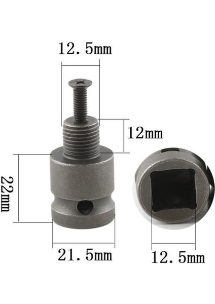 Kilitlemeli Somun Sökme Sıkma Makinesi Için Metal Mandren ve Adaptör Seti