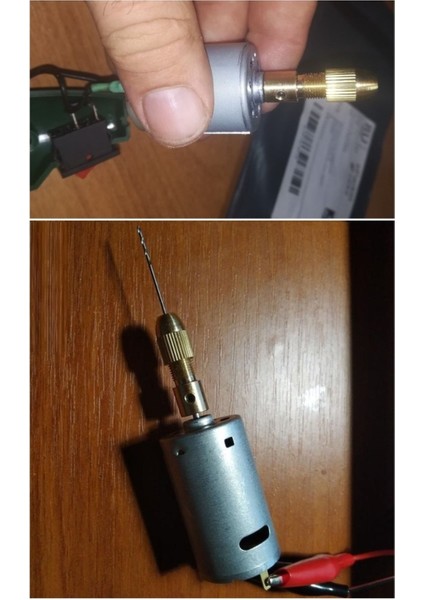 Motor Için Otomatik Mandrel 5 Pensetli Üniversal Okul Proje Ödev Hobi Uygulama 3.17 mm Motor Giriş