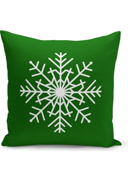Yılbaşı Serisi Çift Tarafı Dijital Baskılı Kırlent Kılıfı (Christmas Noel Cushion Cover)