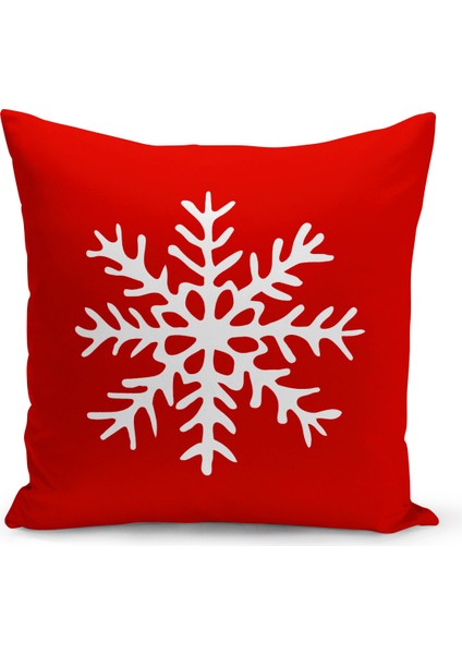 Yılbaşı Serisi Çift Tarafı Dijital Baskılı Kırlent Kılıfı (Christmas Noel Cushion Cover)