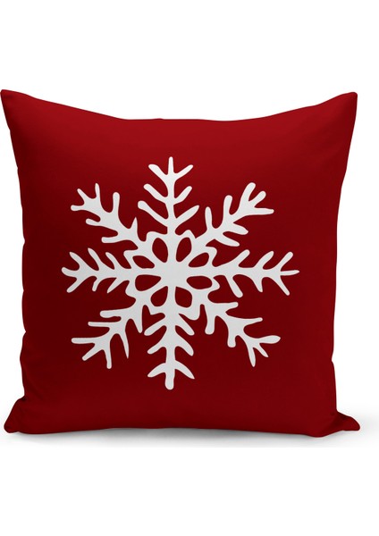 Bertille Home Yılbaşı Serisi Çift Tarafı Dijital Baskılı Kırlent Kılıfı (Christmas Noel Cushion Cover)