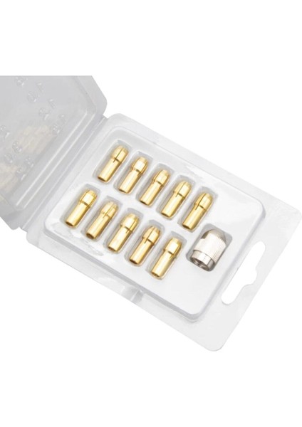 Tüm Gravür Aletleri Pirinç Penset Kiti (Mandren Dahil 11 Adet-4.8 mm Kalınlık)