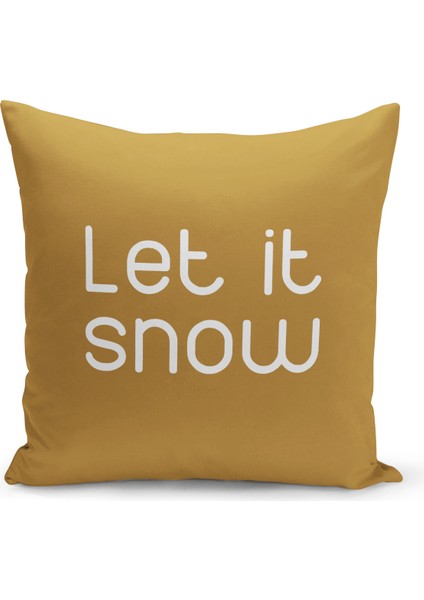 Yılbaşı Serisi Çift Tarafı Dijital Baskılı Kırlent Kılıfı (Christmas Noel Cushion Cover)