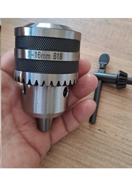 1-16 mm B18 20 Unf Konik Mandren Çelik Dik Matkap Aynası Anahtarlı Mandiren