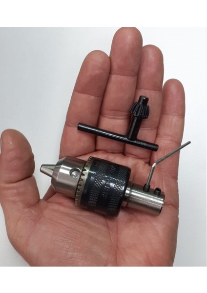 10 mm Mandren Otomatik Mandrel Okul Proje Ödev Hobi Uygulama 5 mm-8 mm-10 mm Motora Bağlama Kaplin
