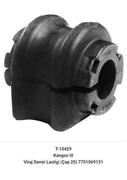 Viraj Demir Lastiği Renault Kango Iıı