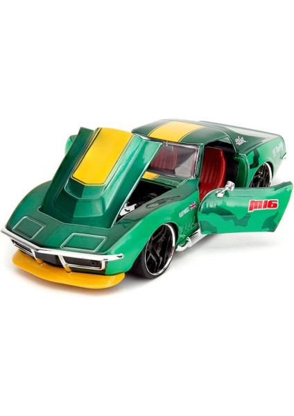 Cammy 1969 Chevrolet Corvette Stingray Zl1 1/24 Model Araba