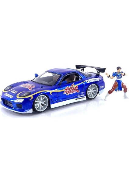 Chun-Li 1993 Mazda Rx-8 1/24 Model Araba