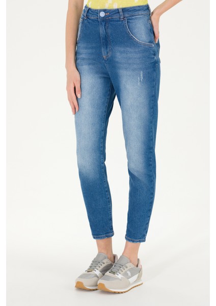 Kadın Mavi Pantolon (Jean) 50266288-DN0022