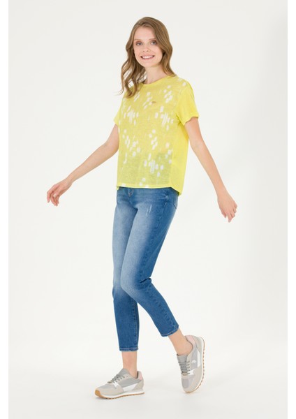 Kadın Mavi Pantolon (Jean) 50266288-DN0022