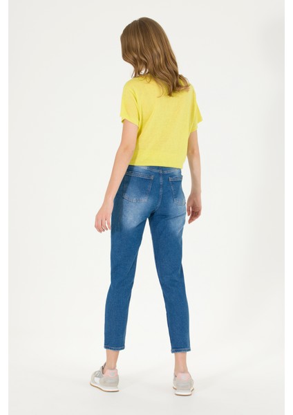 Kadın Mavi Pantolon (Jean) 50266288-DN0022