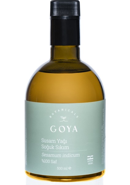 Susam Yağı - 500 ml - Soğuk Sıkım - %100 Saf ve Doğal