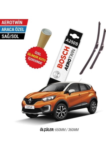 Renault Captur Silecek Takımı (2016-2021) Aerotwin A250S