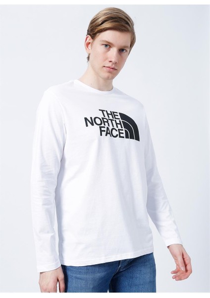 M L/s Half Dome Tee - Eu White