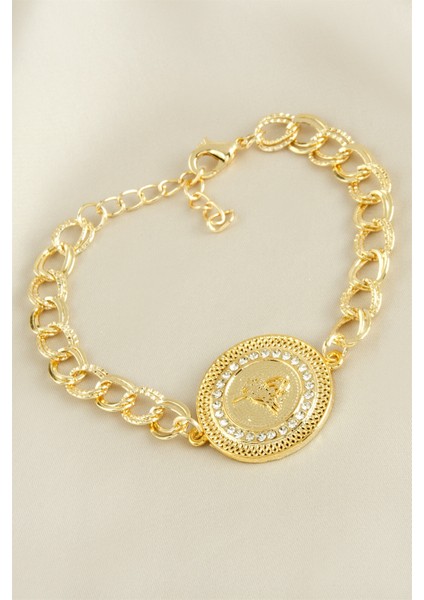 Osmanlı Tuğrası Taşlı Bileklik