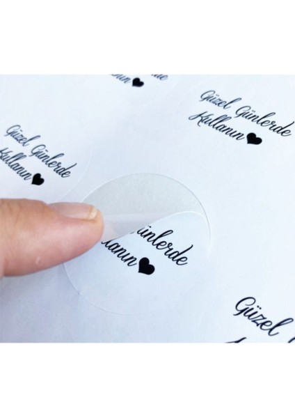 Kuşe Güzel Günlerde Kullanın Sticker 70 Adet fırsatları