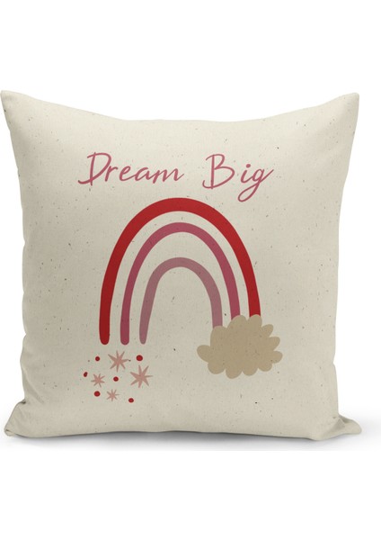 Çocuk Bebek Serisi Çift Tarafı Dijital Baskılı Kırlent Kılıfı (Kids Children Cushion Cover)