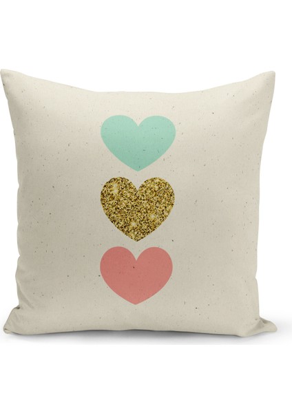 Çocuk Bebek Serisi Çift Tarafı Dijital Baskılı Kırlent Kılıfı (Kids Children Cushion Cover)