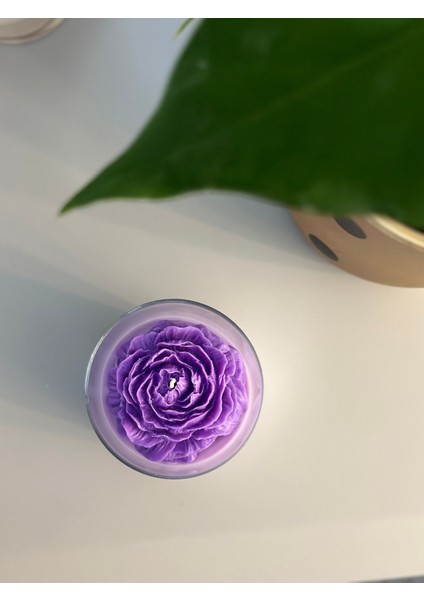 Chemdle Şakayıklı Bardak Mum