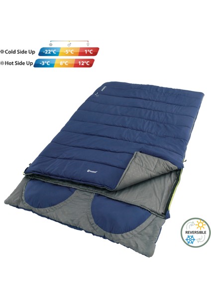 Contour Lux Double Yazlık & Kışlık Taraflı -22°c Çift Kişilik Uyku Tulumu fiyatları