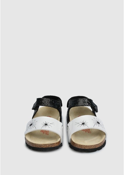 Siyah Kız Çocuk Düz Sandalet modelleri