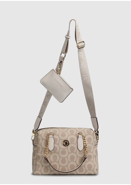 Bej Kadın Çapraz Çanta