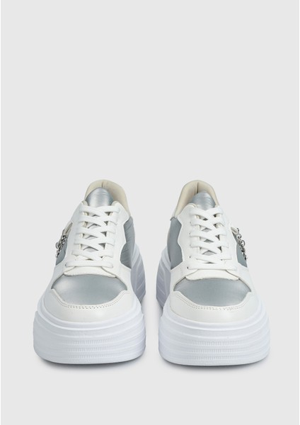 Beyaz-Gri Kadın Sneaker modelleri