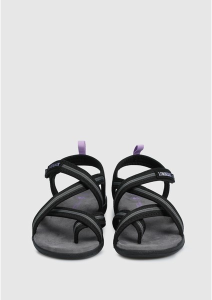 Siyah Kadın Düz Sandalet modelleri