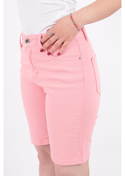 24Y0649K1 Kadın Denim Şort