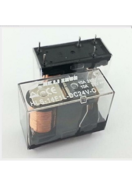 HLS-14F1L-DC24V-C 24V 10A 5 Ayaklı Role