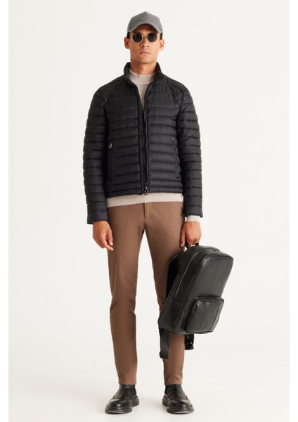 ALTINYILDIZ CLASSICS Altınyıldız Classics Altınyıldız Classics STANDART FİT DİK YAKA SİYAH MONT fiyatları