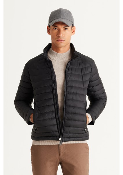 ALTINYILDIZ CLASSICS Altınyıldız Classics Altınyıldız Classics STANDART FİT DİK YAKA SİYAH MONT fırsatları