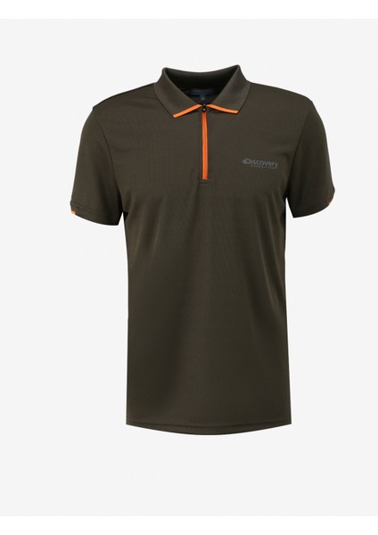 Haki Basic Erkek Polo T-Shirt D4SM-TST3246