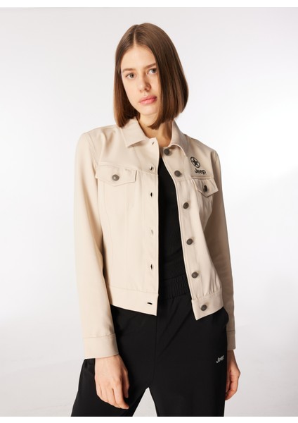 Bej Kadın Basic Mont J4SL-MNT7015