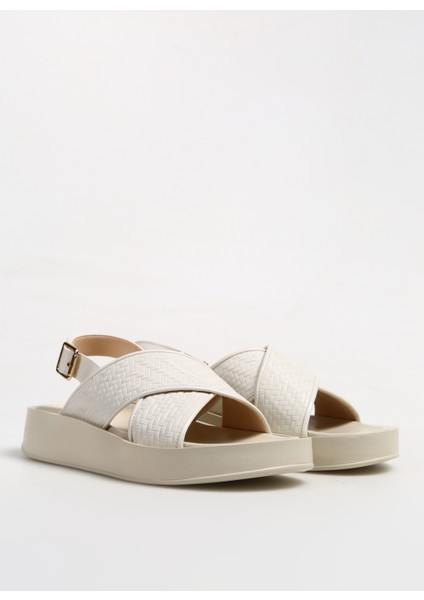 Ekru Kadın Sandalet Zosı fiyatları