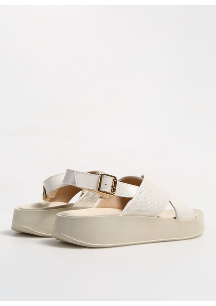 Ekru Kadın Sandalet Zosı modelleri