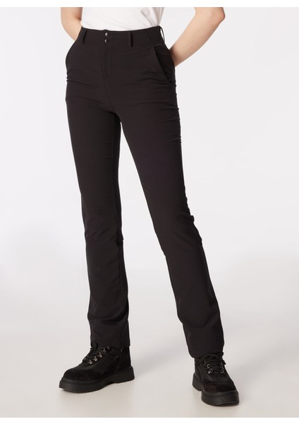Siyah Kadın Standart Fit Outdoor Pantolonu D4SL-PNT3010 modelleri