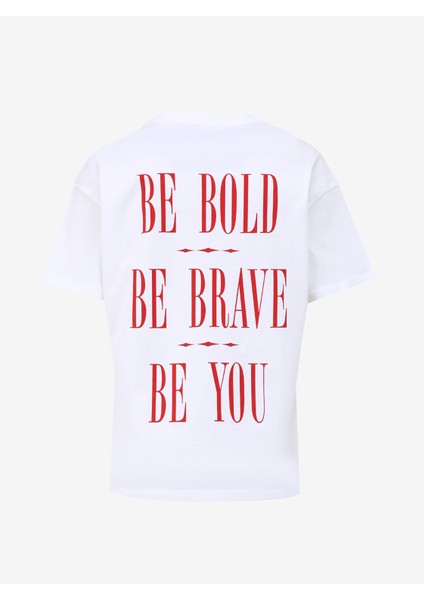 Beyaz Kadın Bisiklet Yaka Basic T-Shirt F4SL-TST0358 fiyatları