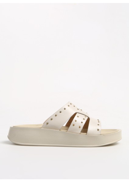 Ekru Kadın Terlik Santuza