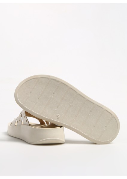 Ekru Kadın Terlik Santuza fırsatları