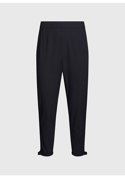 Calvin Klein Siyah Erkek Lastikli Bel Standart Fit Eşofman Altı 00GMS4P635BAE-WO - Woven Pant