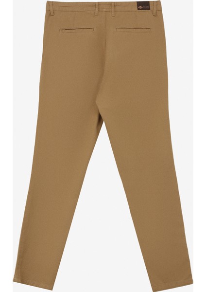 Normal Bel Regular Fit Deve Tüyü Erkek Chino Pantolon 242 Lcm 221005 Zarse Camel