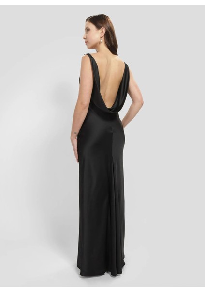 Polo Yaka Siyah Standart Kadın Elbise 4RGK1C9444Z-JBLK modelleri