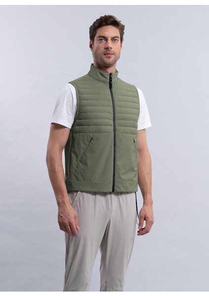 Düz Haki Erkek Yelek Squad Udıne/radd