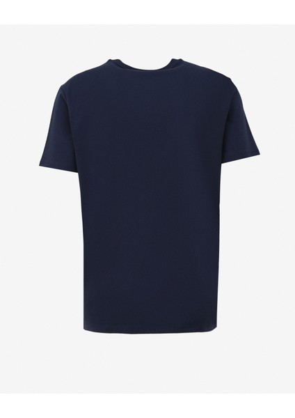 Indigo Erkek Bisiklet Yaka Basic Baskılı T-Shirt D4SM-TST3308 fiyatları